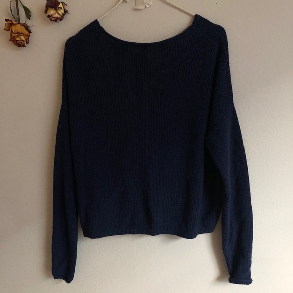 Lovers + Friends Spring Sweater in Navy - Picture 5 of 8